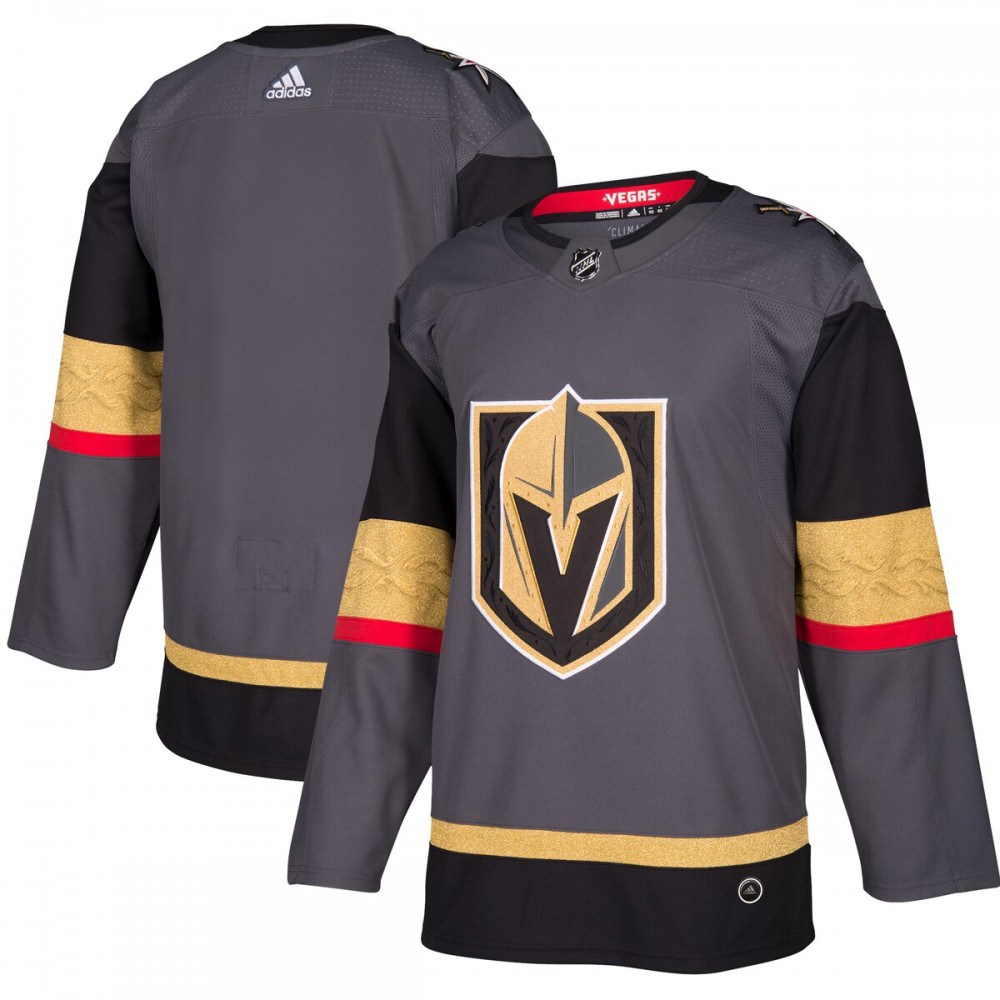 Vegas Golden Knights adidas Home Authentic Blank Jersey - Gray-Pro Kit Vault | Brand New 26/27 Sports Jerseys